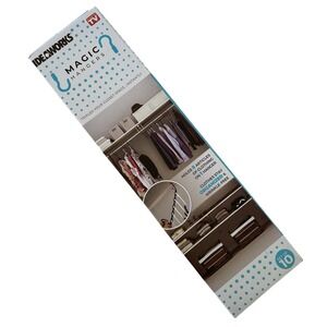 Ideaworks As Seen On TV Magic Hangers Set Of 10 Closet Clothes Organizer Hanger